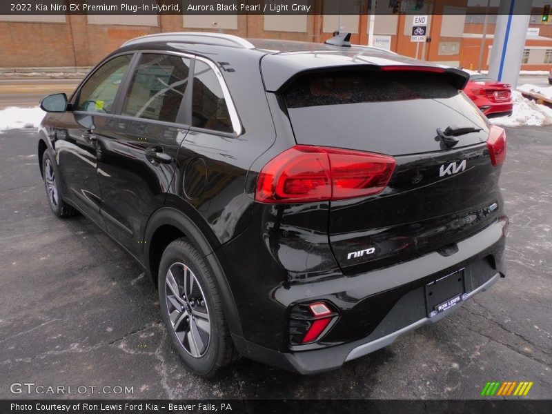 Aurora Black Pearl / Light Gray 2022 Kia Niro EX Premium Plug-In Hybrid