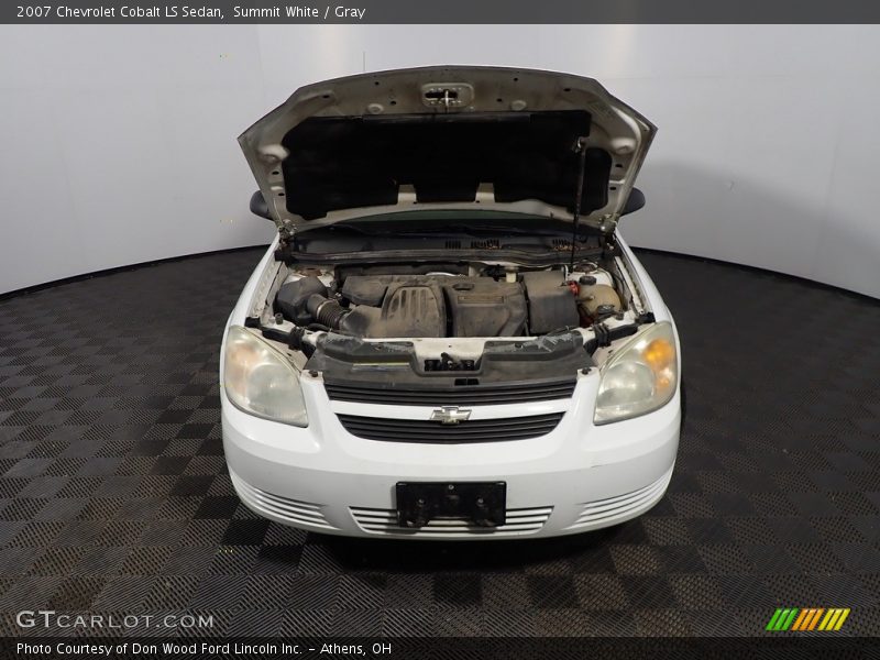 Summit White / Gray 2007 Chevrolet Cobalt LS Sedan