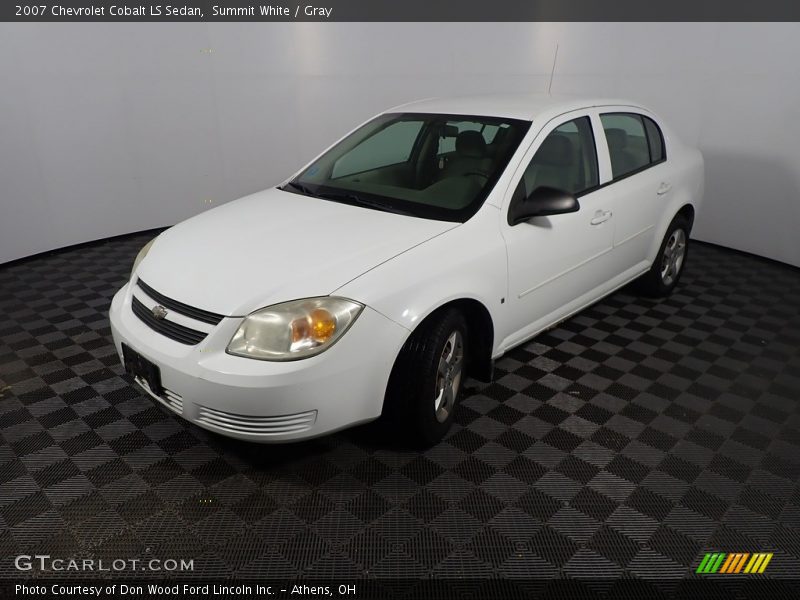 Summit White / Gray 2007 Chevrolet Cobalt LS Sedan