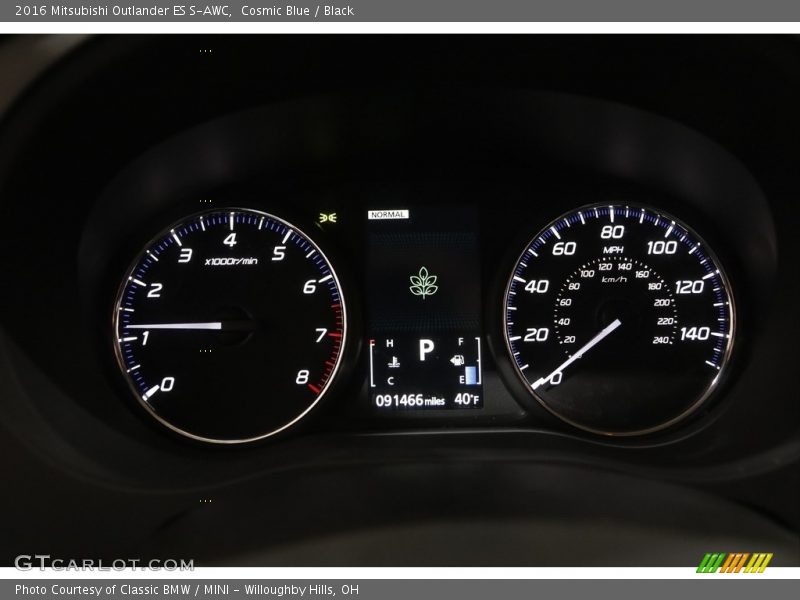  2016 Outlander ES S-AWC ES S-AWC Gauges