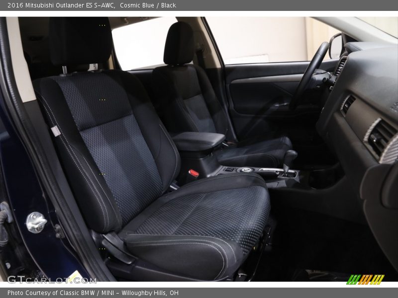 Cosmic Blue / Black 2016 Mitsubishi Outlander ES S-AWC