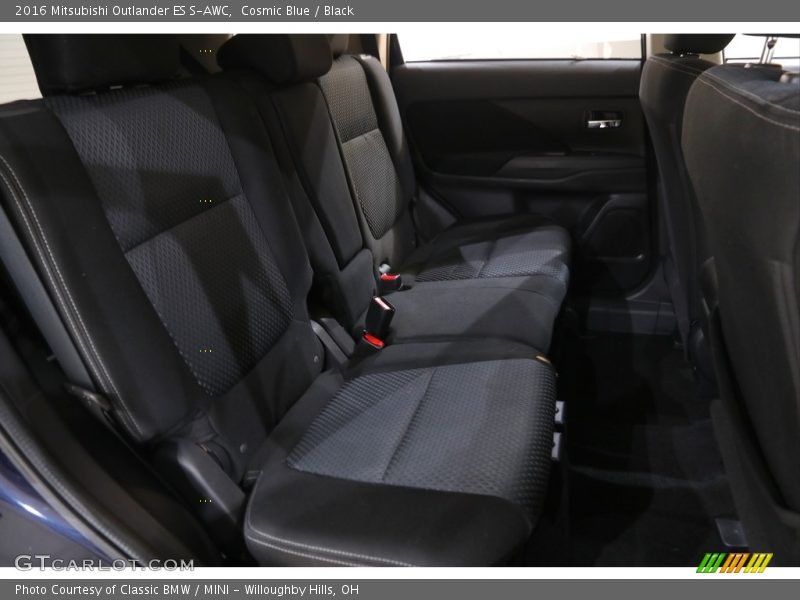 Cosmic Blue / Black 2016 Mitsubishi Outlander ES S-AWC