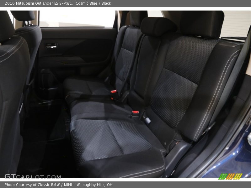 Cosmic Blue / Black 2016 Mitsubishi Outlander ES S-AWC