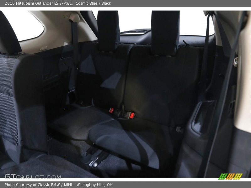 Cosmic Blue / Black 2016 Mitsubishi Outlander ES S-AWC