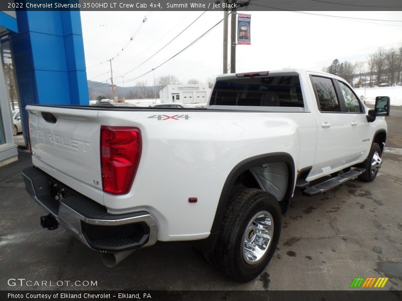 Summit White / Jet Black 2022 Chevrolet Silverado 3500HD LT Crew Cab 4x4