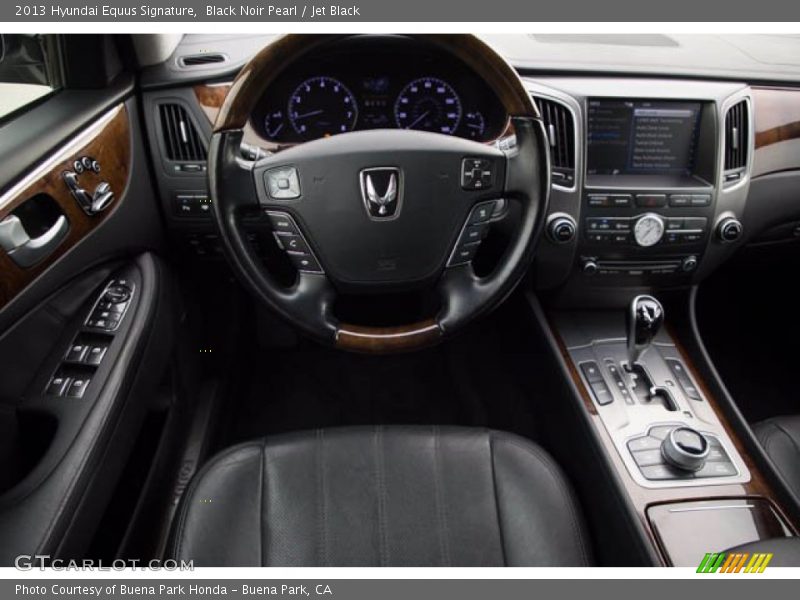 Dashboard of 2013 Equus Signature
