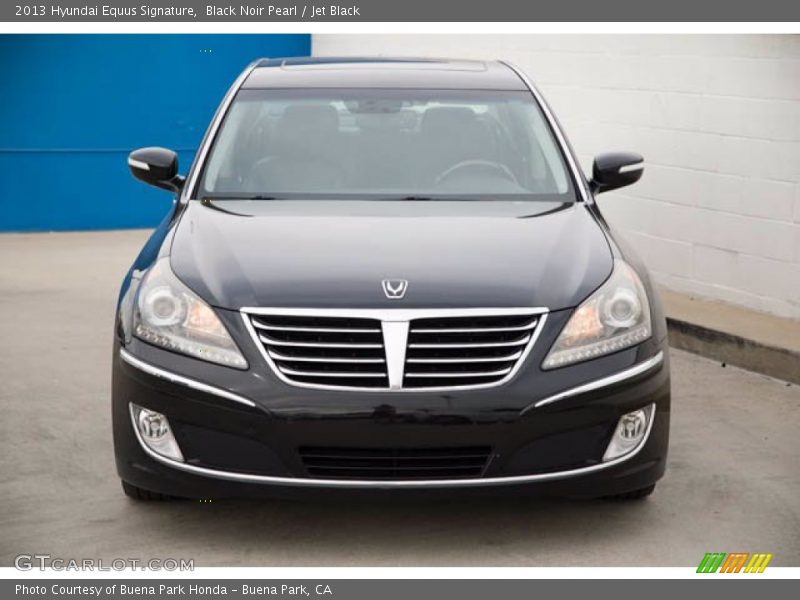 Black Noir Pearl / Jet Black 2013 Hyundai Equus Signature