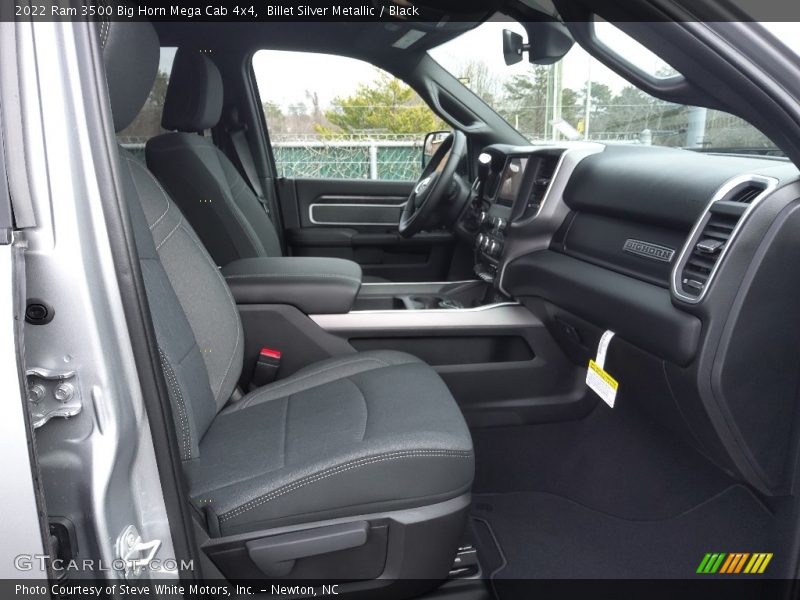 Front Seat of 2022 3500 Big Horn Mega Cab 4x4