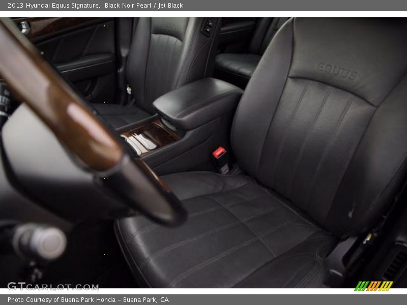 Black Noir Pearl / Jet Black 2013 Hyundai Equus Signature
