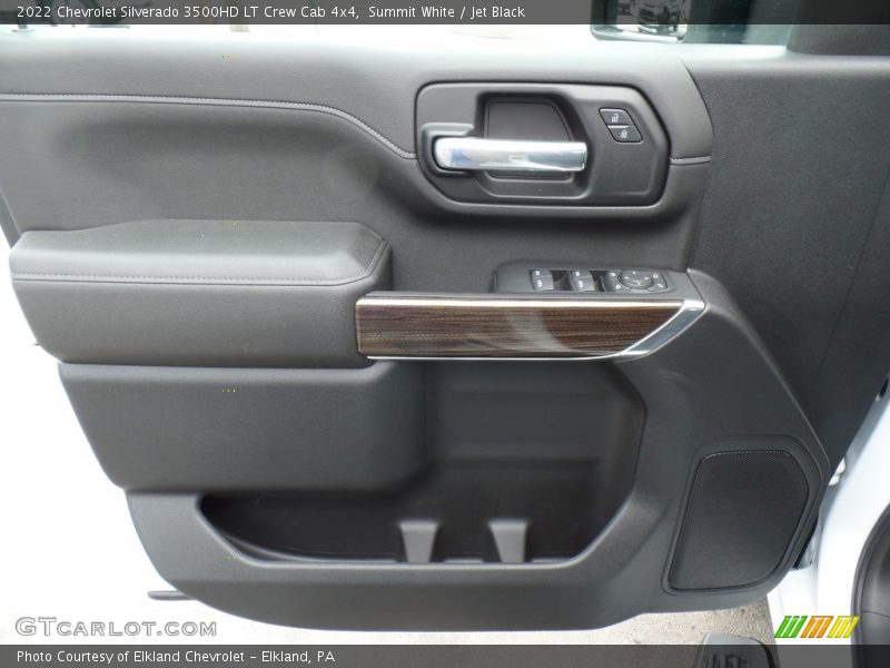 Summit White / Jet Black 2022 Chevrolet Silverado 3500HD LT Crew Cab 4x4