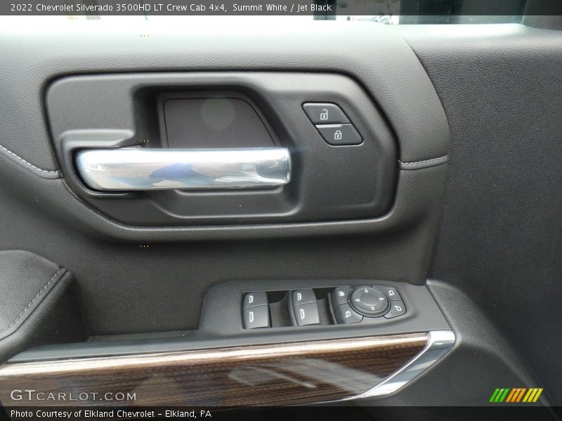 Summit White / Jet Black 2022 Chevrolet Silverado 3500HD LT Crew Cab 4x4