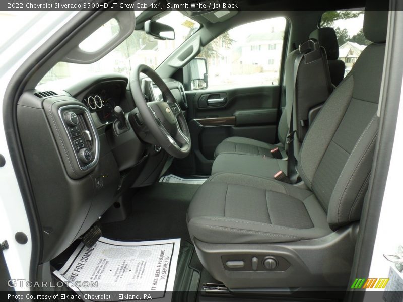 Summit White / Jet Black 2022 Chevrolet Silverado 3500HD LT Crew Cab 4x4