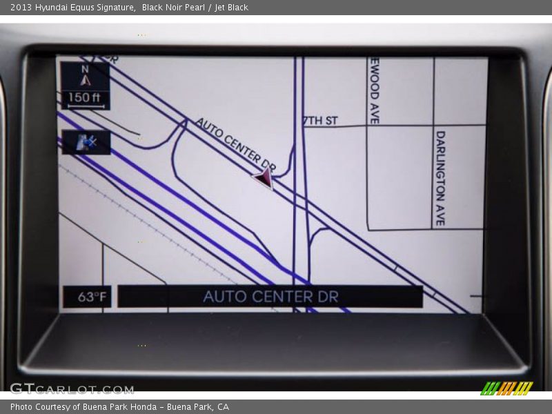 Black Noir Pearl / Jet Black 2013 Hyundai Equus Signature