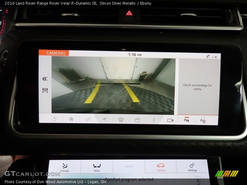 Silicon Silver Metallic / Ebony 2019 Land Rover Range Rover Velar R-Dynamic SE
