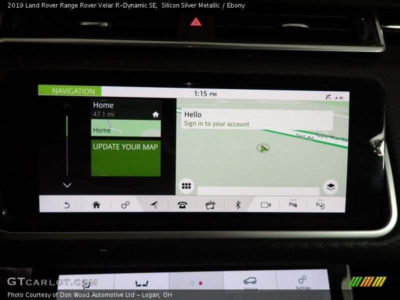 Silicon Silver Metallic / Ebony 2019 Land Rover Range Rover Velar R-Dynamic SE