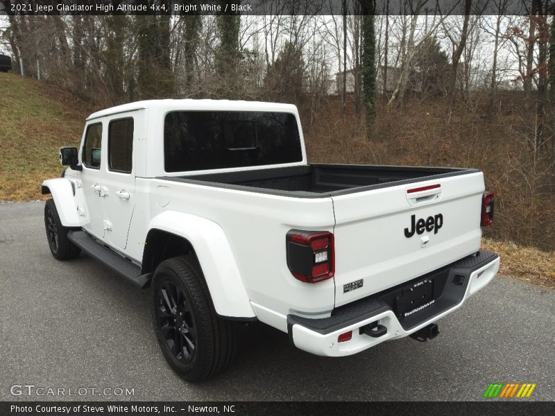 Bright White / Black 2021 Jeep Gladiator High Altitude 4x4
