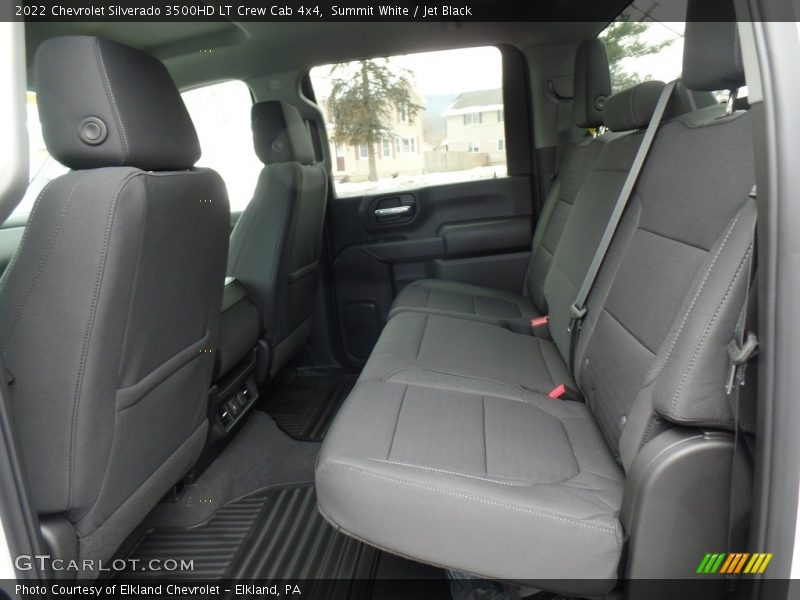 Summit White / Jet Black 2022 Chevrolet Silverado 3500HD LT Crew Cab 4x4