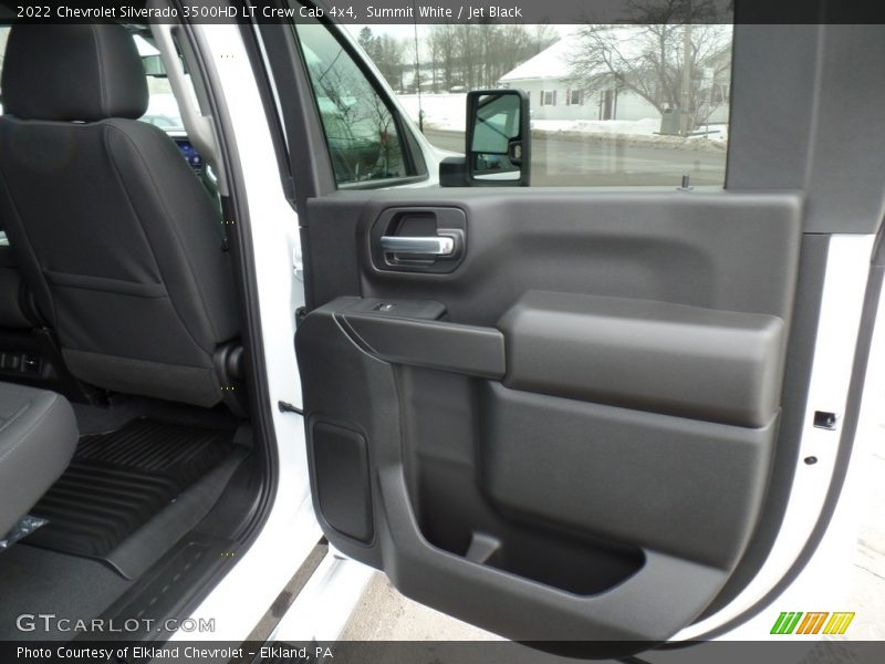 Summit White / Jet Black 2022 Chevrolet Silverado 3500HD LT Crew Cab 4x4
