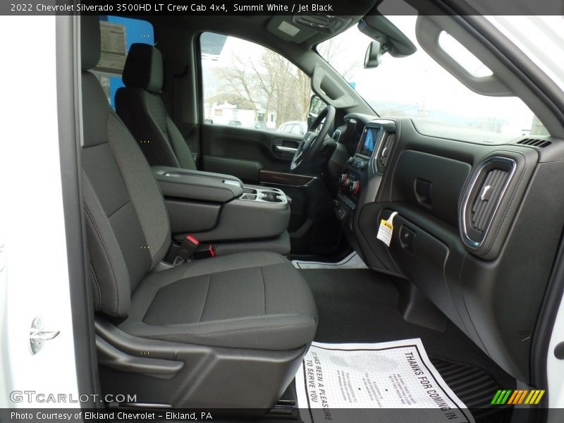 Summit White / Jet Black 2022 Chevrolet Silverado 3500HD LT Crew Cab 4x4