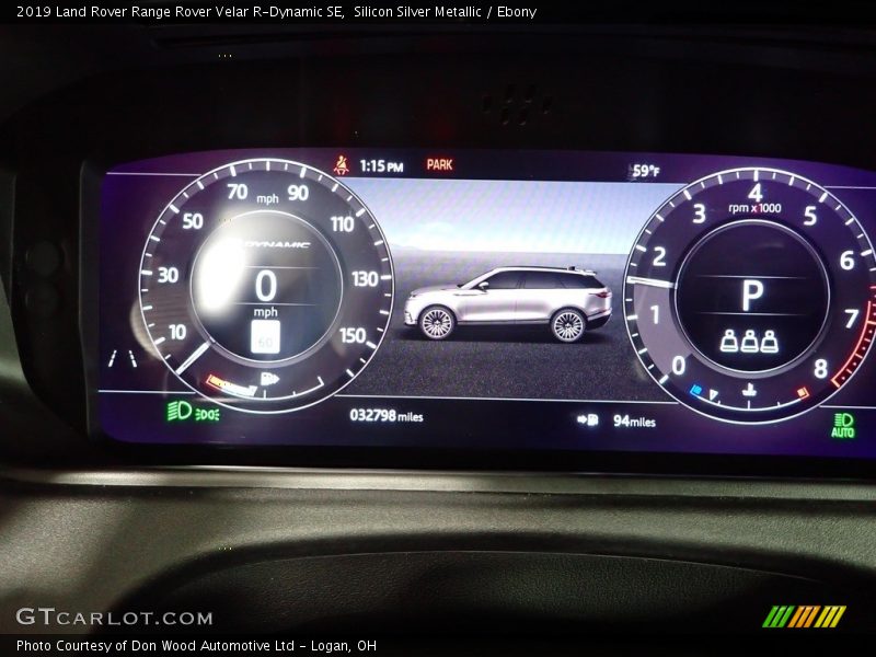 Silicon Silver Metallic / Ebony 2019 Land Rover Range Rover Velar R-Dynamic SE