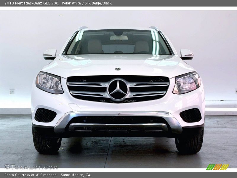 Polar White / Silk Beige/Black 2018 Mercedes-Benz GLC 300