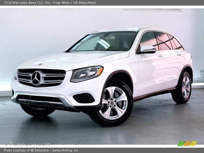 Polar White / Silk Beige/Black 2018 Mercedes-Benz GLC 300