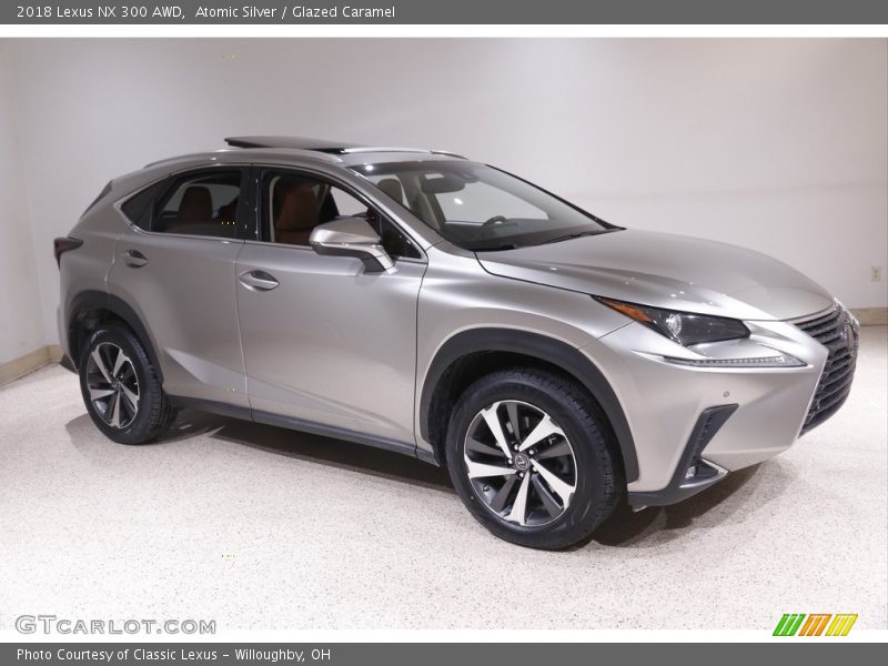 Atomic Silver / Glazed Caramel 2018 Lexus NX 300 AWD