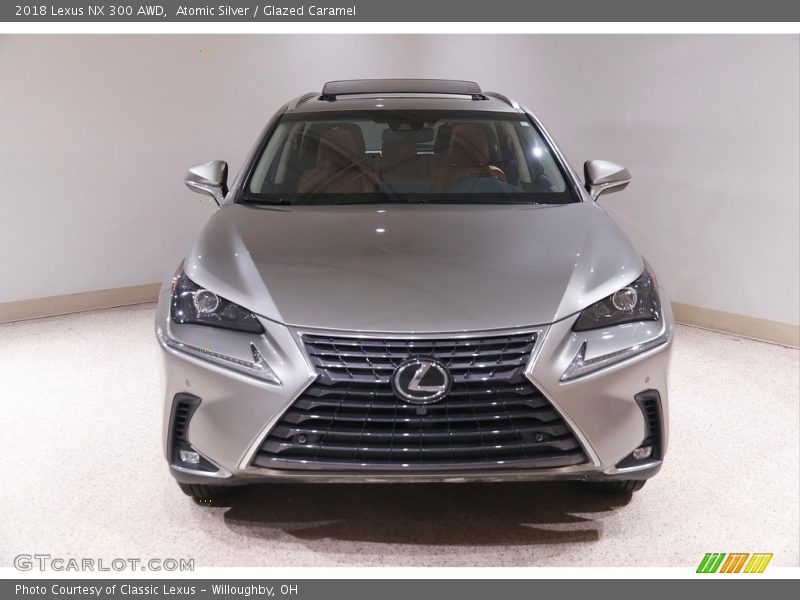 Atomic Silver / Glazed Caramel 2018 Lexus NX 300 AWD