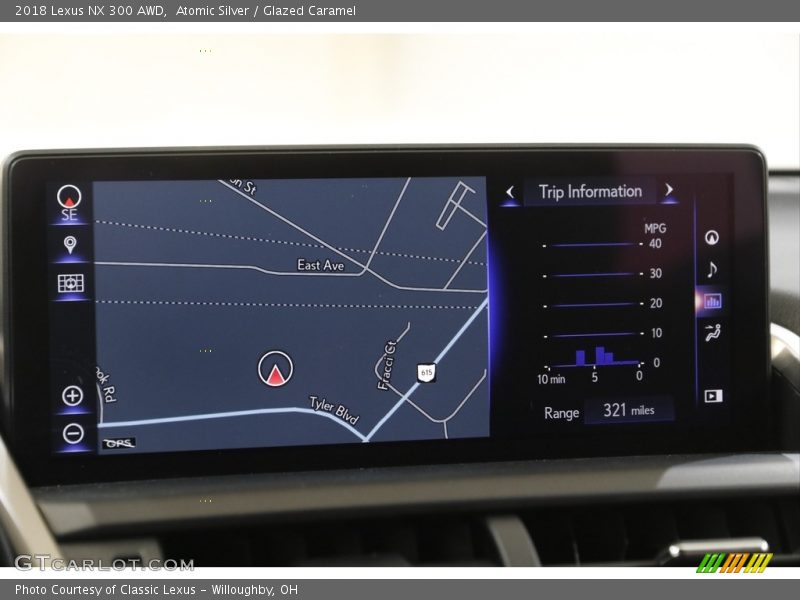 Atomic Silver / Glazed Caramel 2018 Lexus NX 300 AWD