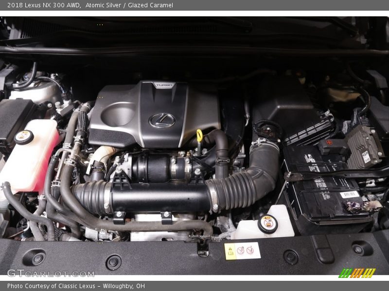  2018 NX 300 AWD Engine - 2.0 Liter Turbocharged DOHC 16-Valve VVT-i 4 Cylinder