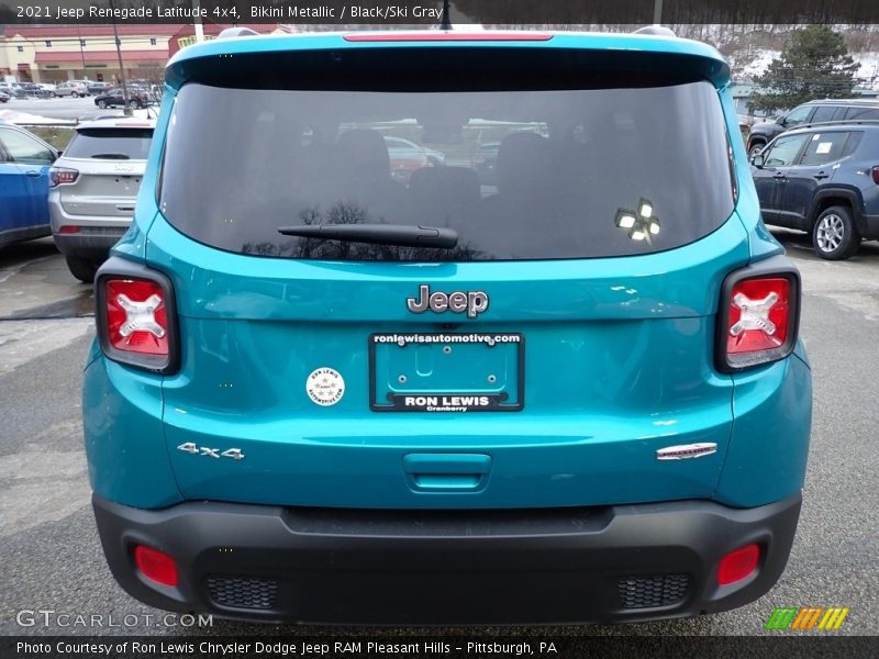 Bikini Metallic / Black/Ski Gray 2021 Jeep Renegade Latitude 4x4
