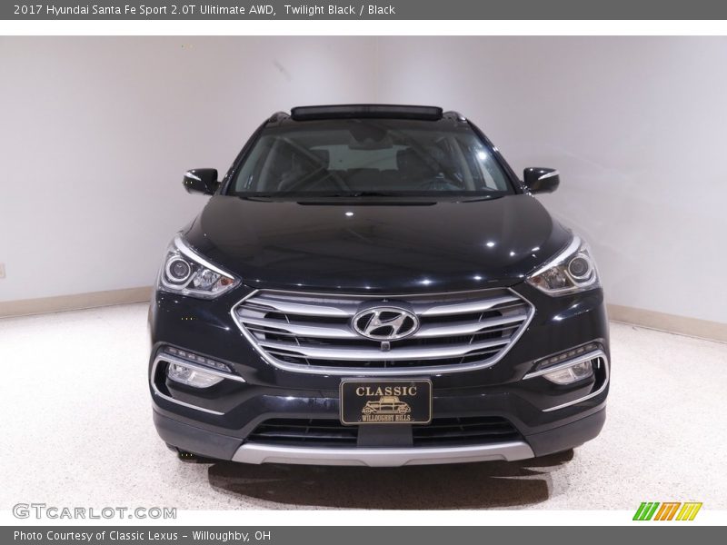 Twilight Black / Black 2017 Hyundai Santa Fe Sport 2.0T Ulitimate AWD