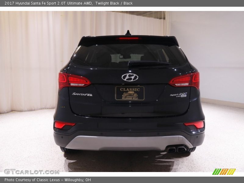 Twilight Black / Black 2017 Hyundai Santa Fe Sport 2.0T Ulitimate AWD
