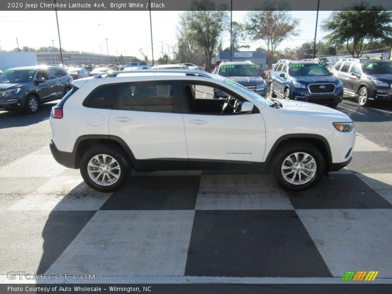 Bright White / Black 2020 Jeep Cherokee Latitude 4x4