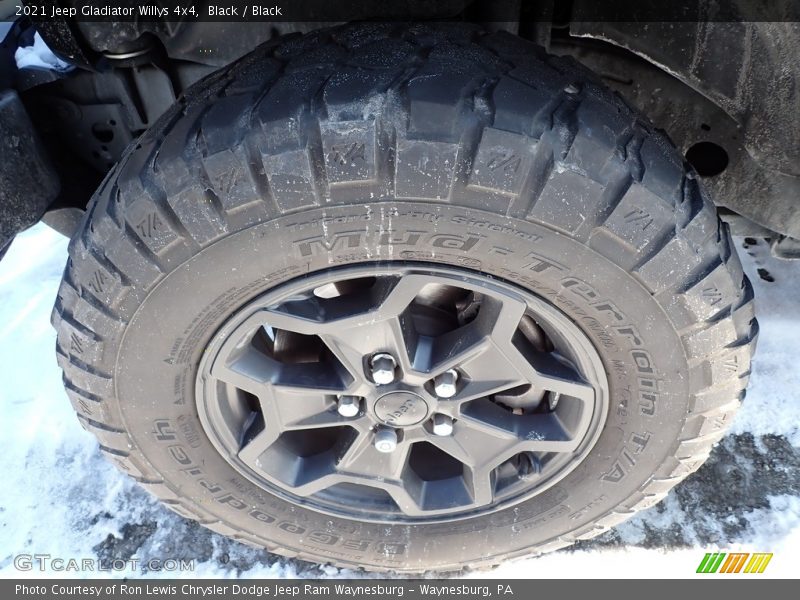 Black / Black 2021 Jeep Gladiator Willys 4x4