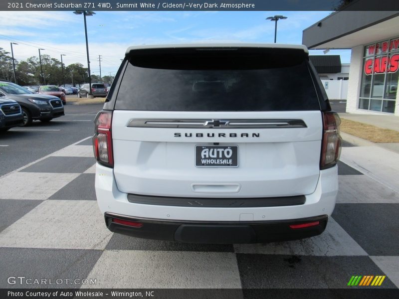 Summit White / Gideon/­Very Dark Atmosphere 2021 Chevrolet Suburban Z71 4WD
