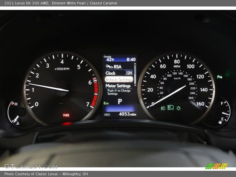 Eminent White Pearl / Glazed Caramel 2021 Lexus NX 300 AWD