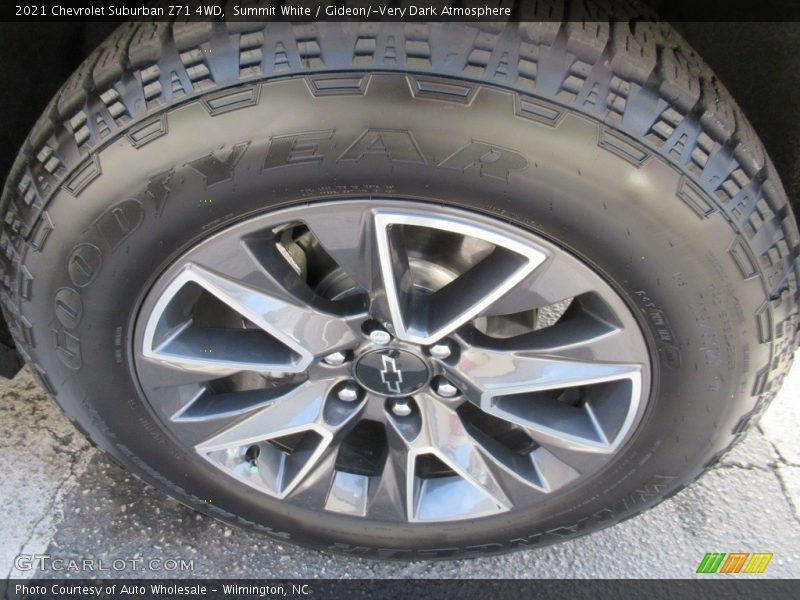 Summit White / Gideon/­Very Dark Atmosphere 2021 Chevrolet Suburban Z71 4WD