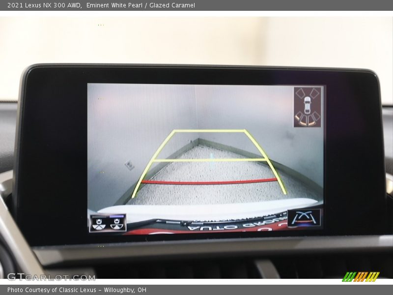 Eminent White Pearl / Glazed Caramel 2021 Lexus NX 300 AWD