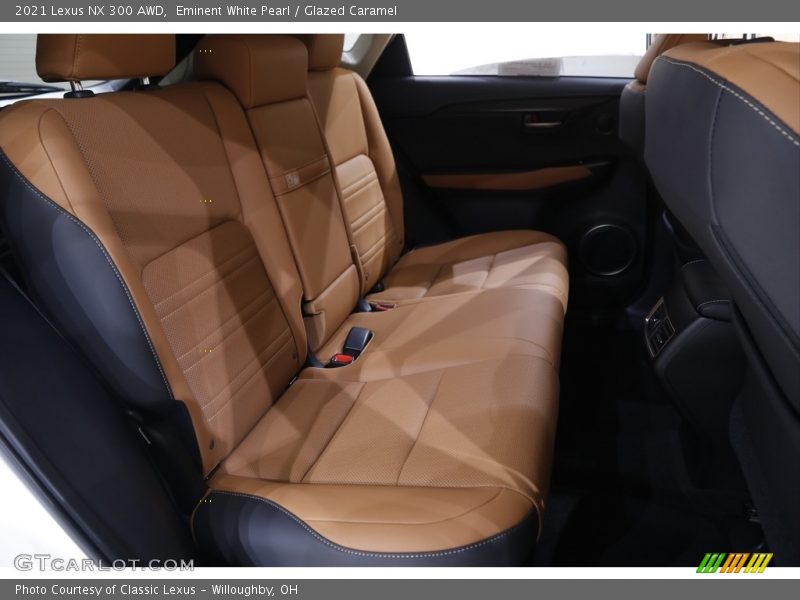 Eminent White Pearl / Glazed Caramel 2021 Lexus NX 300 AWD