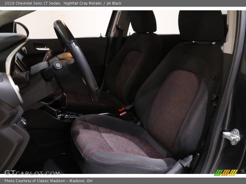 Nightfall Gray Metallic / Jet Black 2019 Chevrolet Sonic LT Sedan