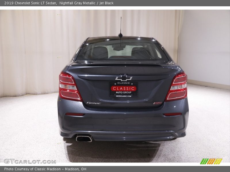 Nightfall Gray Metallic / Jet Black 2019 Chevrolet Sonic LT Sedan