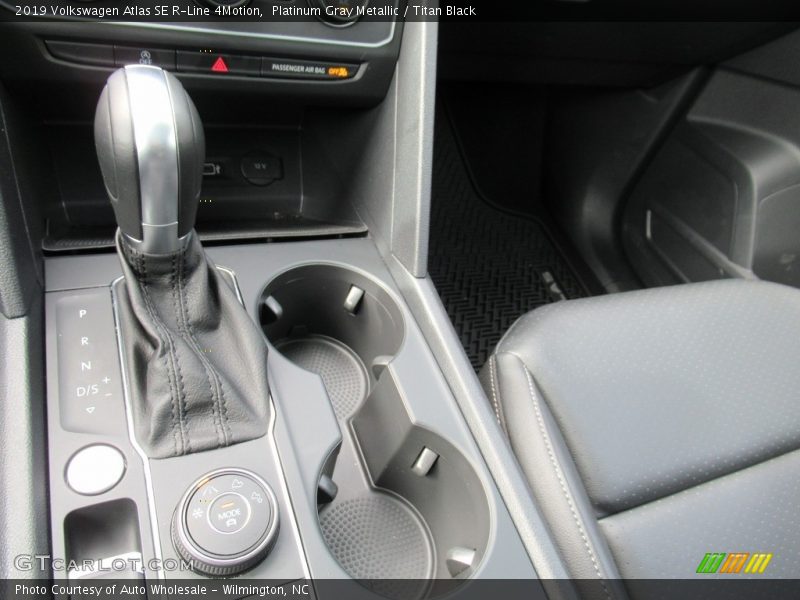Platinum Gray Metallic / Titan Black 2019 Volkswagen Atlas SE R-Line 4Motion