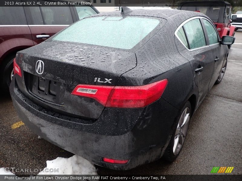 Crystal Black Pearl / Ebony 2013 Acura ILX 2.4L