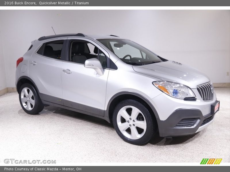 Quicksilver Metallic / Titanium 2016 Buick Encore