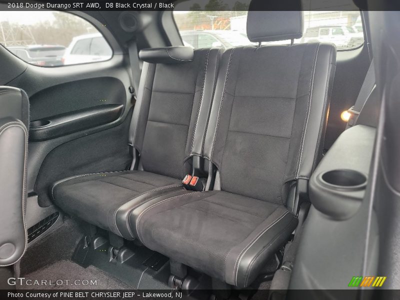 Rear Seat of 2018 Durango SRT AWD