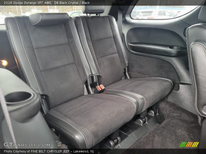 Rear Seat of 2018 Durango SRT AWD