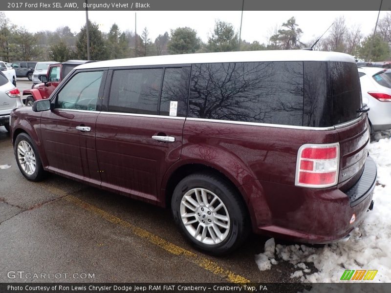  2017 Flex SEL AWD Burgundy Velvet