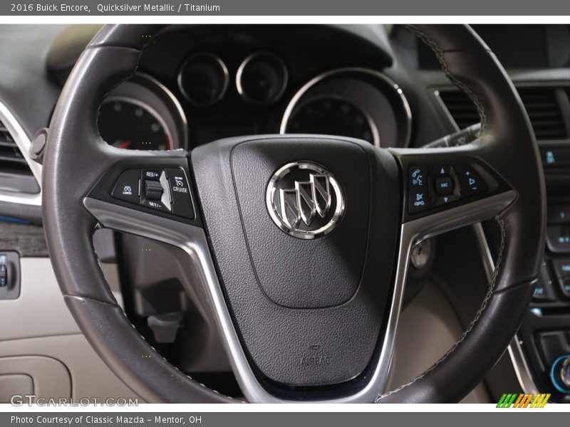 Quicksilver Metallic / Titanium 2016 Buick Encore