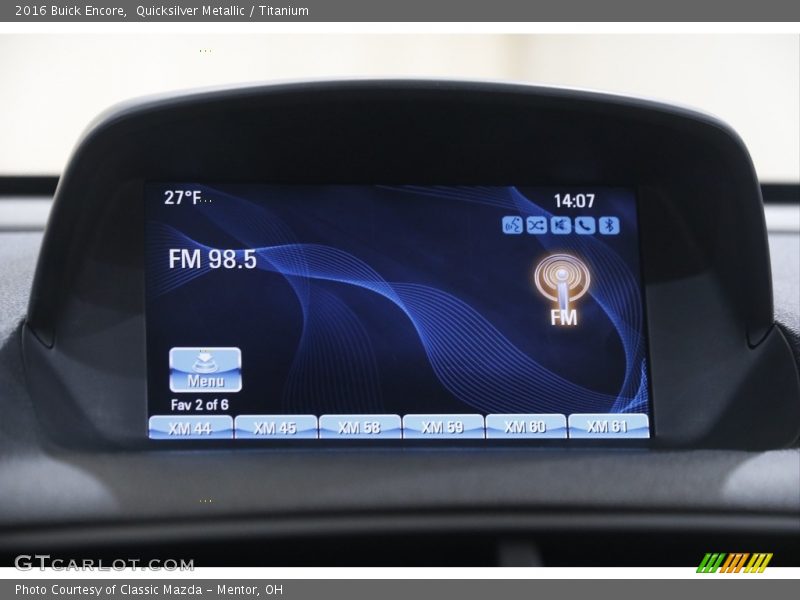 Quicksilver Metallic / Titanium 2016 Buick Encore